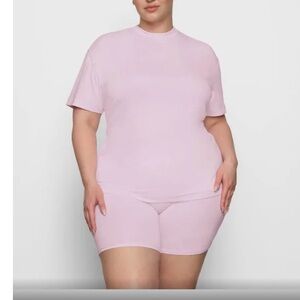 SKIMS Cherry Blossom Boxer Brief Set - Women’s size Large